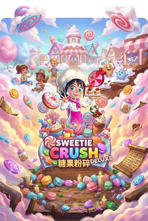 SWEETIE CRUSH-JOKER GAMING- JOKER123-JOKER SLOT-โจ๊กเกอร์123