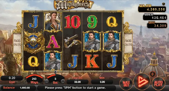 Three Musketeers เทพ1688 thep1688