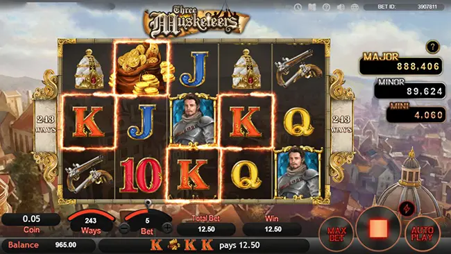 Three Musketeers เทพ1688 thep1688