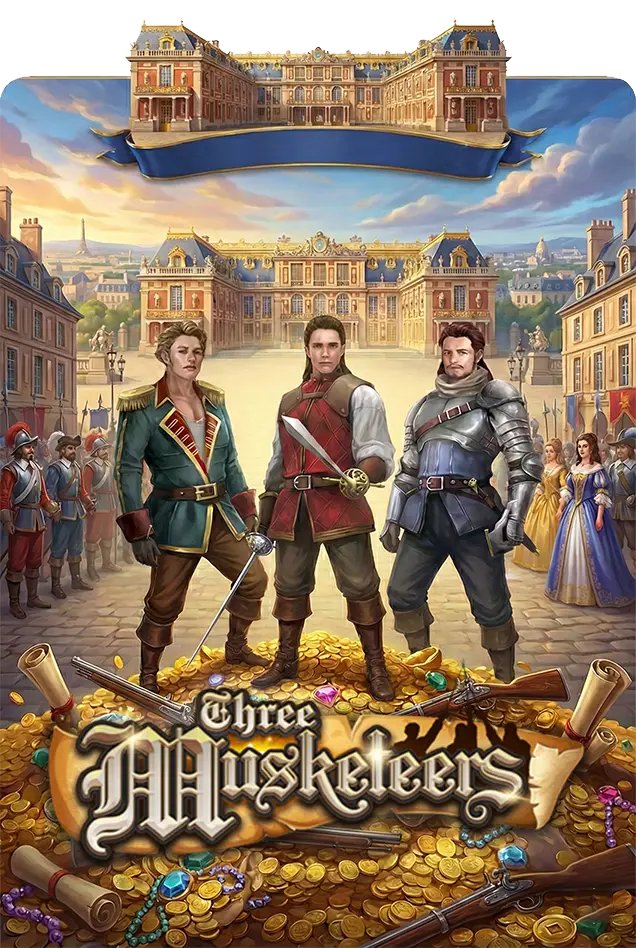 Three Musketeers เทพ1688 thep1688 ปก