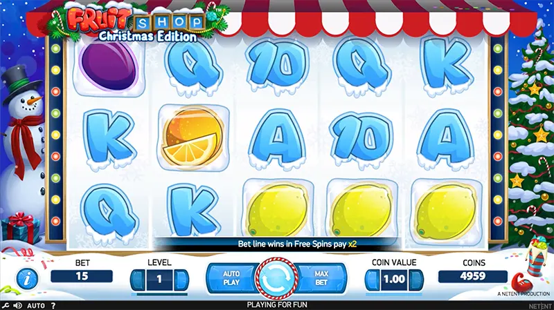 Fruit Shop Christmas