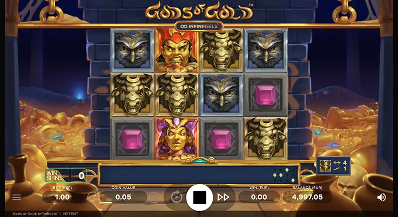 Gods of Gold InfiniReels