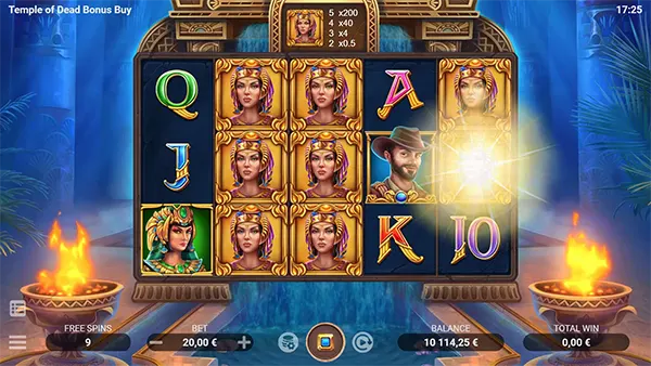 รูปแบบเกม_Temple of Dead Bonus Buy