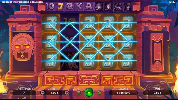 รูปแบบเกม_Book of the Priestess Bonus Buy