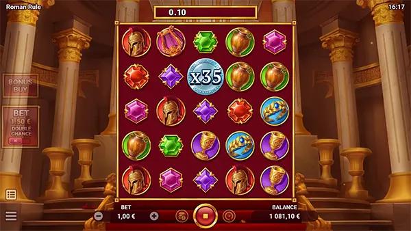 รูปแบบเกม-Roman Rule-Evoplay