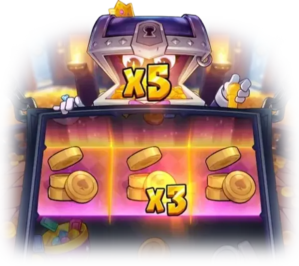 สัญลักษณ์ตัวคูณเงินรางวัล Mr. Treasure's Fortune