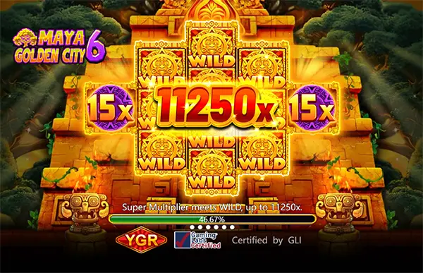 ค่ายYGR MAYA GOLDEN CITY6 ค่าย YGR สล็อตYGR