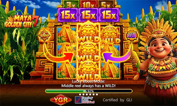MAYA GOLDEN CITY7 ค่ายygr สล็อตYGR