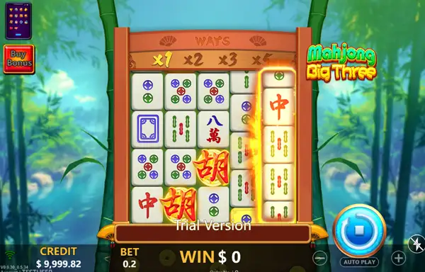 MAHJONG BIG THREE ค่าย YGR สล็อตYGR