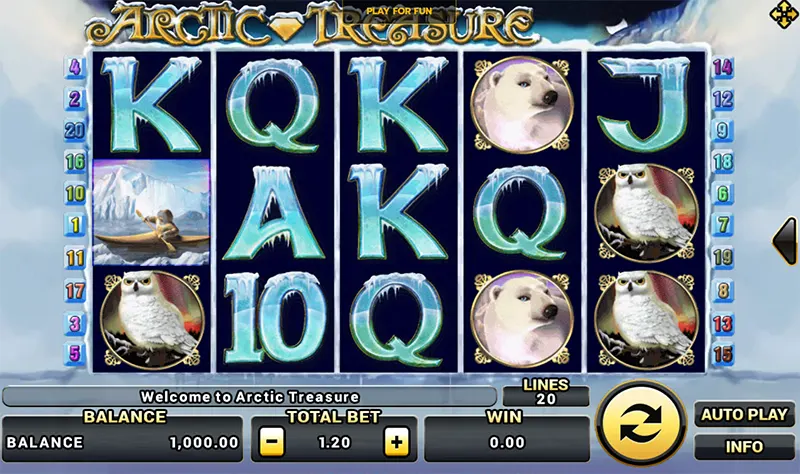 Arctic Treasure-JOKER GAMING-JOKERSLOT-JOKER123-THEP1688
