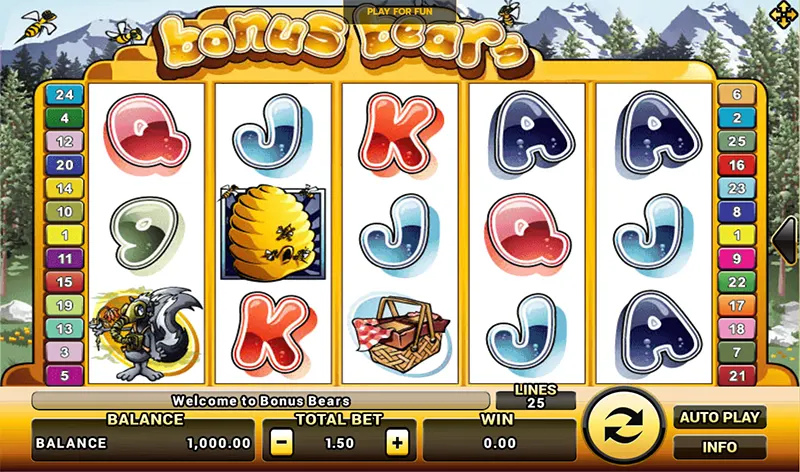 Bonus Bear-JOKER GAMING-JOKERSLOT-โจ๊กเกอร์123-THEP1688
