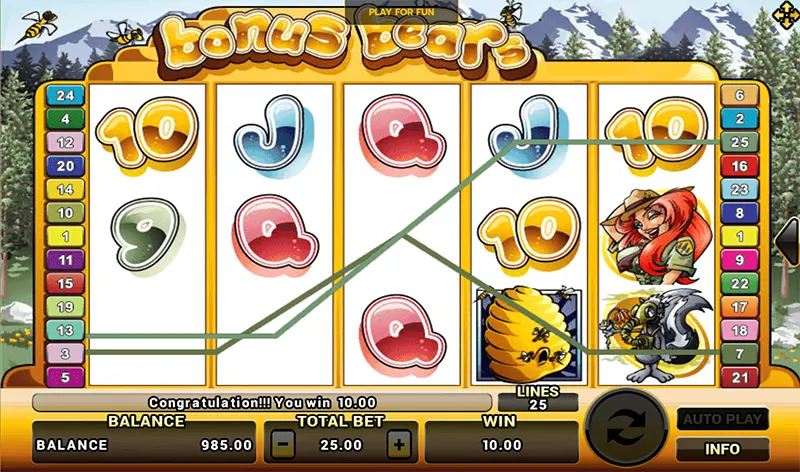 Bonus Bear-JOKER GAMING-JOKERSLOT-โจ๊กเกอร์123-THEP1688