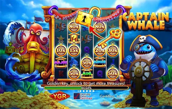 CAPTAIN WHALE ค่าย YGR สล็อตYGR