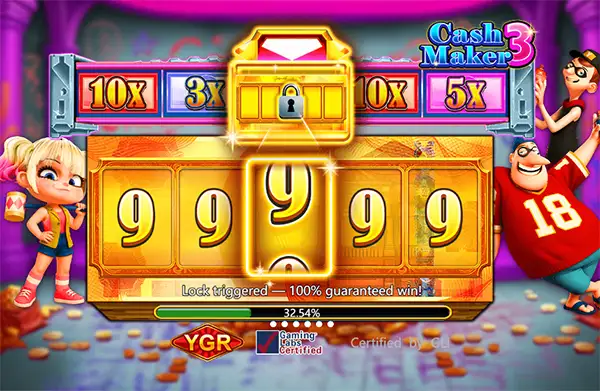 CASH MAKER 3 ค่ายYGR สล็อตYGR