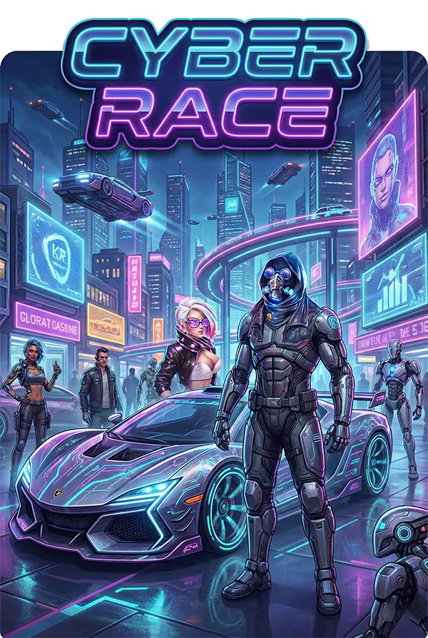 Cyber Race-JOKER SLOT-JOKER GAMING-โจ๊กเกอร์123-JOKER123