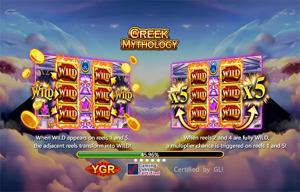 GREEK MYTHOLOGY สล็อตYGR เกมค่ายYGR