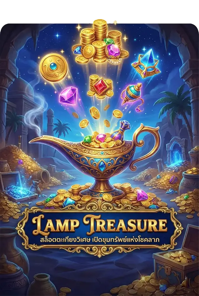 LAMP TREASURE YGR สล็อตygr