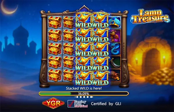 LAMP TREASURE YGR สล็อตygr