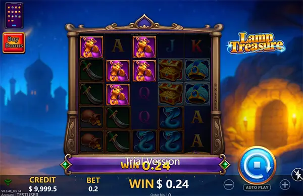 LAMP TREASURE YGR สล็อตygr