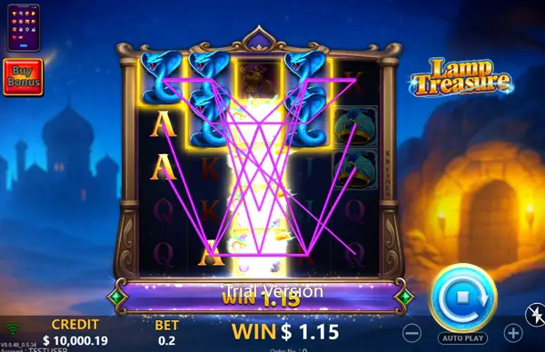 LAMP TREASURE YGR สล็อตygr