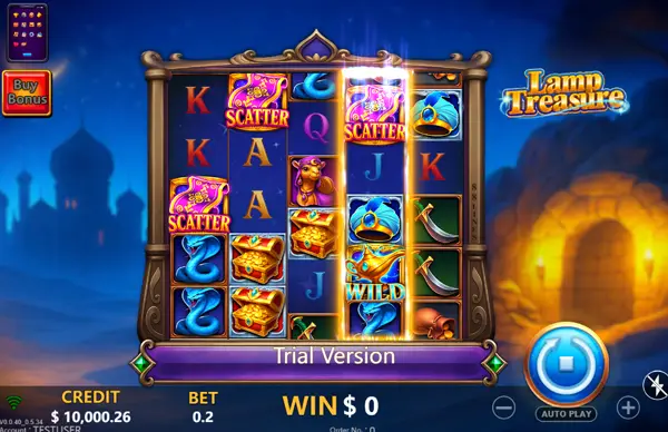 LAMP TREASURE YGR สล็อตygr