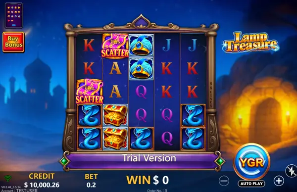 LAMP TREASURE YGR สล็อตygr