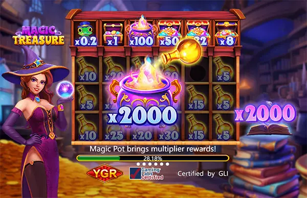 MAGIC TREASURE ค่าย YGR สล็อตYGR