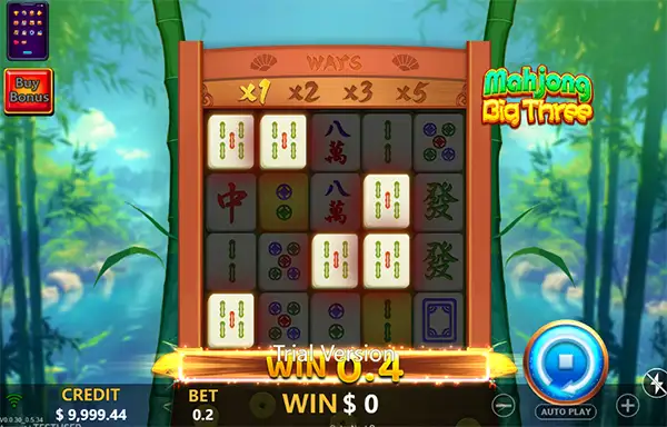 MAHJONG BIG THREE ค่าย YGR สล็อตYGR