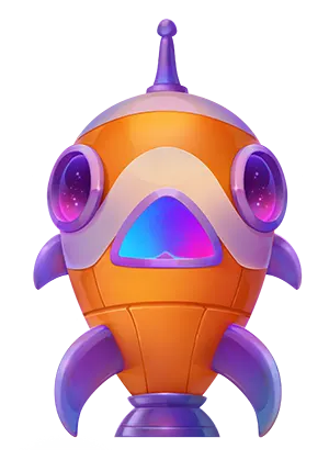 Rocket with counter full