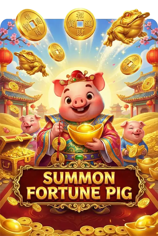 SUMMON FORTUNE PIG ค่ายYGR สล็อตYGR