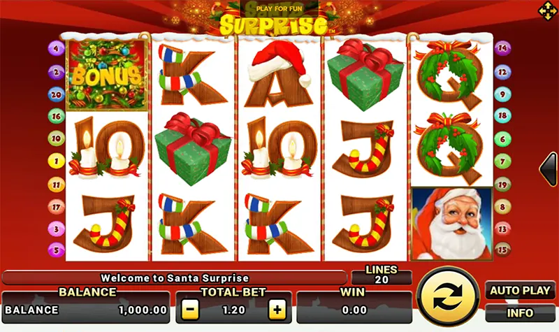 Santa Surprise-JOKER GAMING-JOKER SLOT-JOKER123-โจ๊กเกอร์เกมมิ่ง-THEP1688