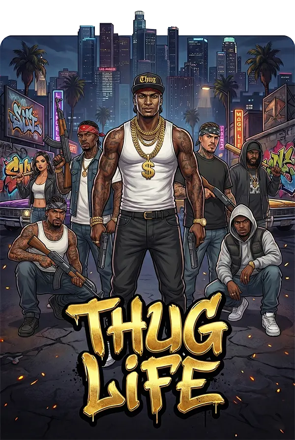 Thug Life-JOKER GAMING-JOKERSLOT-JOKER123-THEP1688