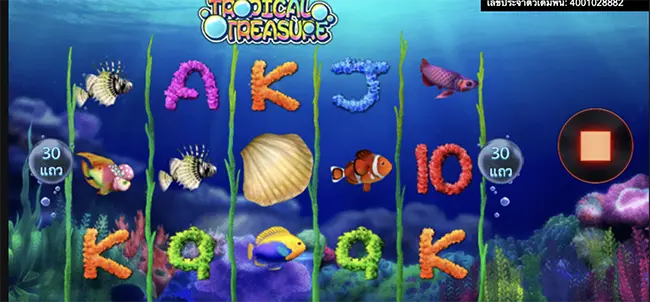 Tropical Treasure thep1688 เทพ1688 SIMPLEPLAY