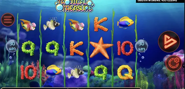 Tropical Treasure thep1688 เทพ1688 SIMPLEPLAY
