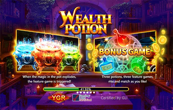WEALTH POTION สล็อตค่ายYGR สล็อตYGR