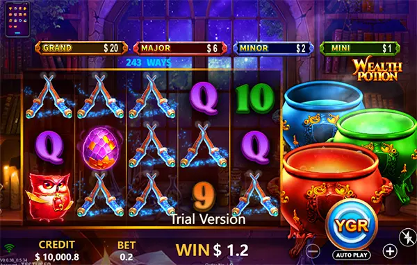 WEALTH POTION สล็อตค่ายYGR สล็อตYGR