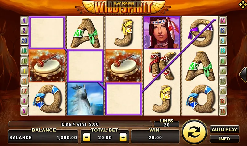 Wild Spirit-JOKER GAMING-JOKER SLOT-JOKER123-โจ๊กเกอร์ เกมมิ่ง-THEP1688