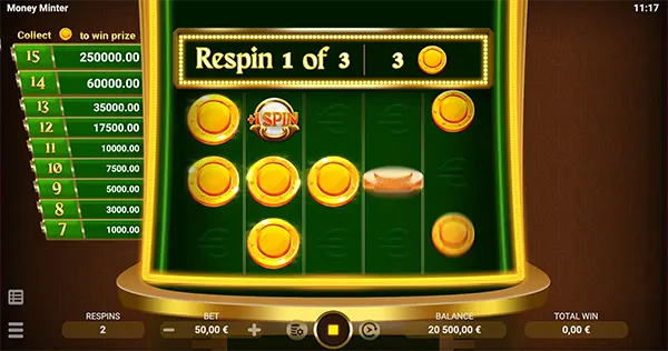 รูปแบบเกม Money Minter