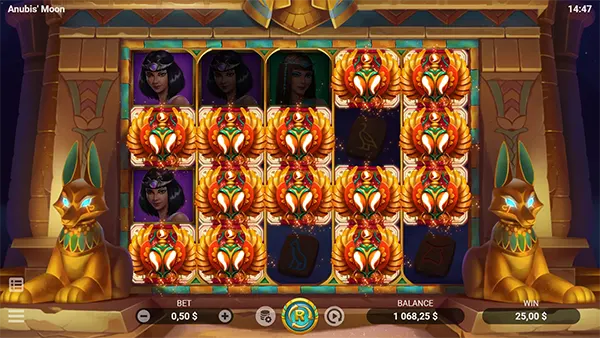 รูปแบบเกม Anubis'Moon