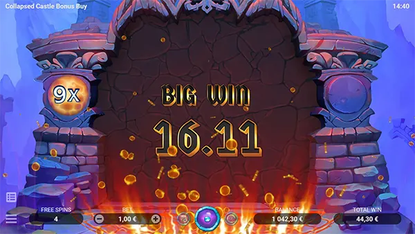 รูปแบบเกม_Collapsed Castle Bonus Buy