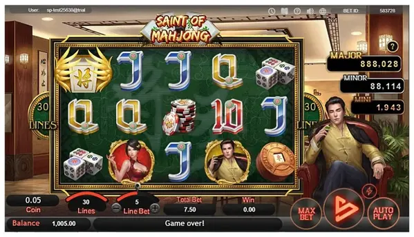 Saint of Mahjong เทพ1688 Thep1688