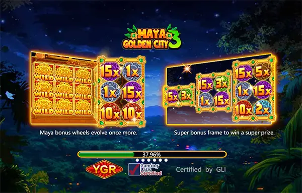 MAYA GOLDEN CITY3 จากYGR สล็อตYGR