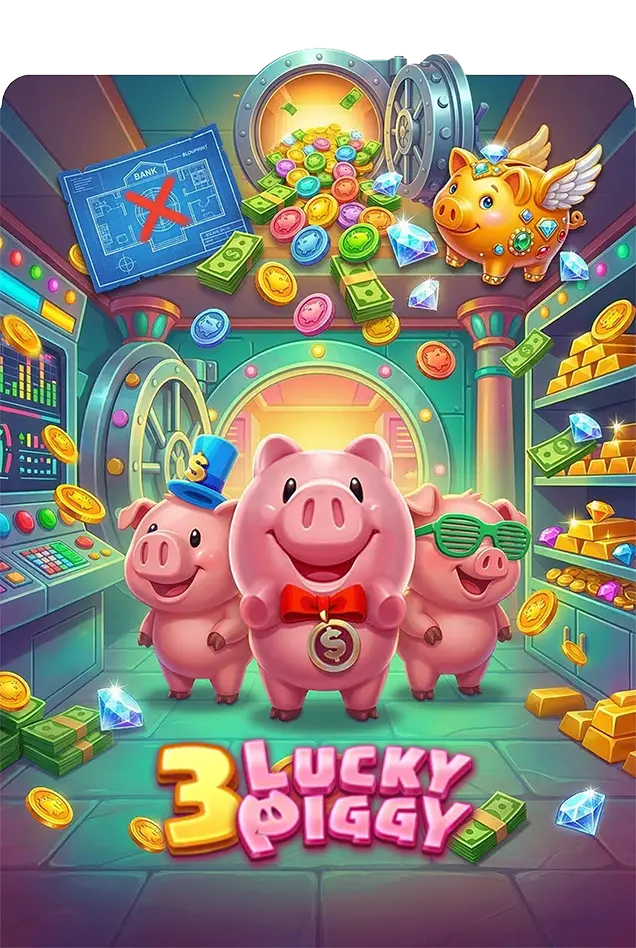 3 Lucky Piggy