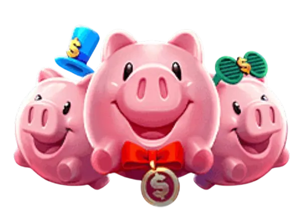 3 Lucky Piggy
