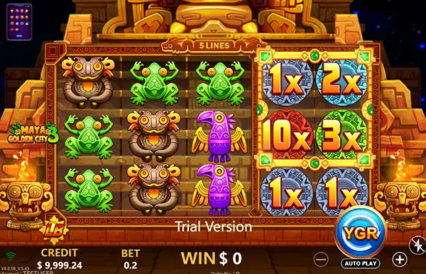 MAYA GOLDEN CITY3 จากYGR สล็อตYGR