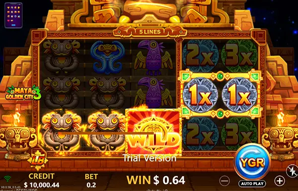 MAYA GOLDEN CITY3 จากYGR สล็อตYGR