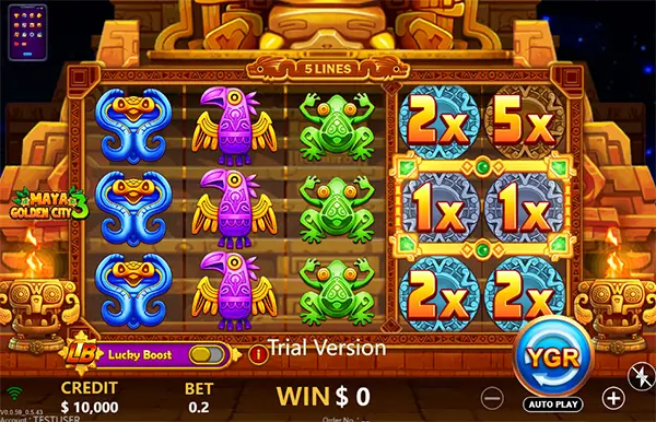 MAYA GOLDEN CITY3 จากYGR สล็อตYGR