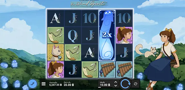 Aiko and the Wind Spirit ค่าย Hacksaw Gaming เทพ1688 Thep1688