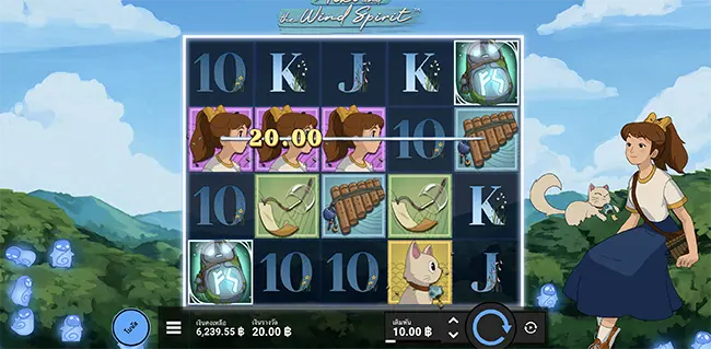 Aiko and the Wind Spirit ค่าย Hacksaw Gaming เทพ1688 Thep1688