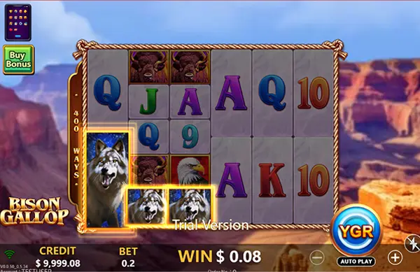 BISON GALLOP ค่ายYGR สล็อตYGR